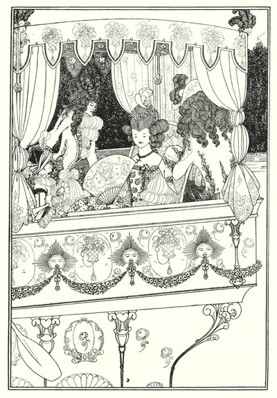 はしけ 作： Aubrey Beardsley